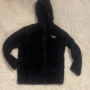 L.L. Bean Blue Hooded Fleece